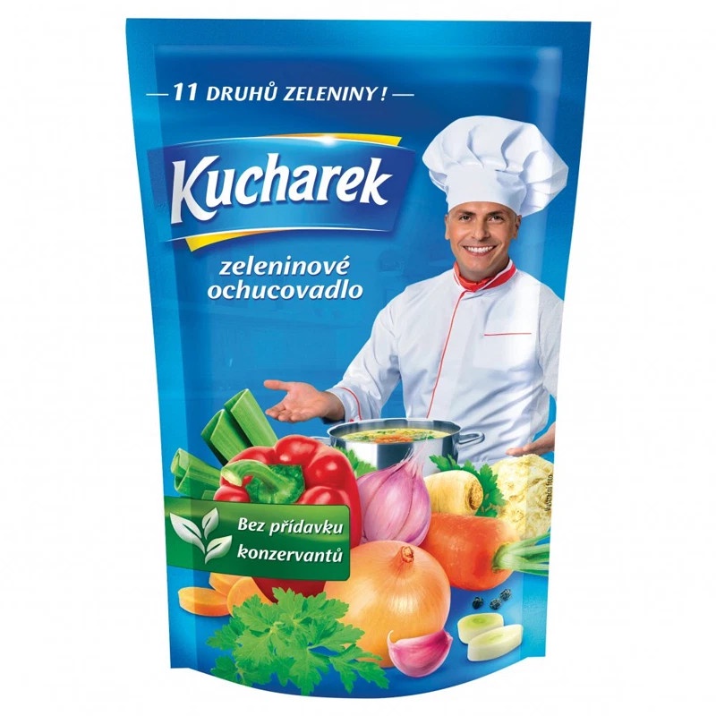 Hạt nêm rau củ hữu cơ Kucharek 200g - Đức - cho người ăn chay/ cho bé