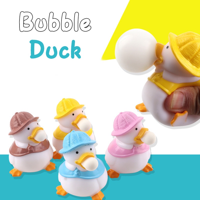 Đồ chơi nắn bóp SEA SUN TOYS giảm căng thẳng hình chú vịt dễ thương