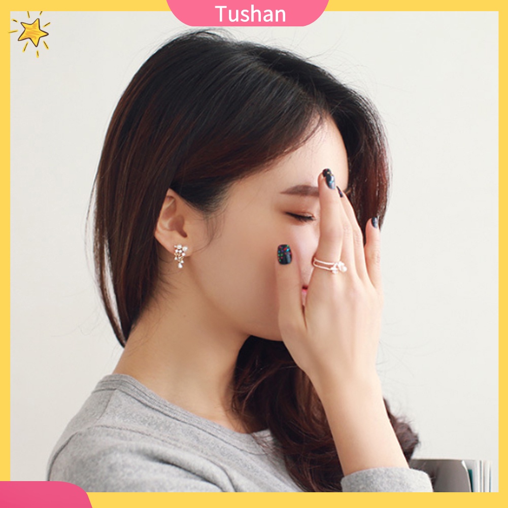 Nhẫn Hợp Kim Hình Bướm Đính Đá Xinh Xắn Cho Nữ