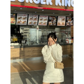 Chân váy phồng chữ A