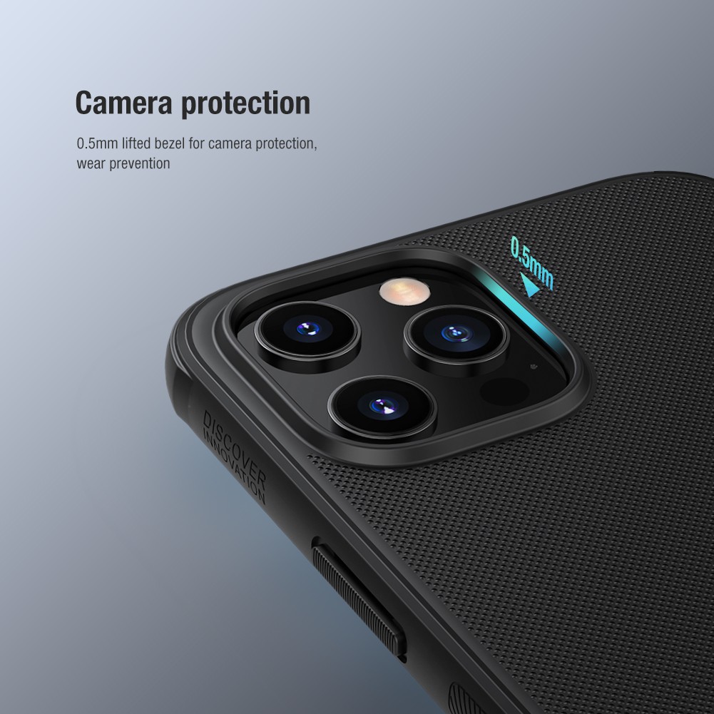 Ốp Lưng Nillkin Super Frosted Shield Matte dành cho iPhone 12 &amp; 12 Pro / 12 Pro Max.