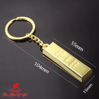 Móc Khóa Thỏi Vàng 9999 Cao Cấp- MS028