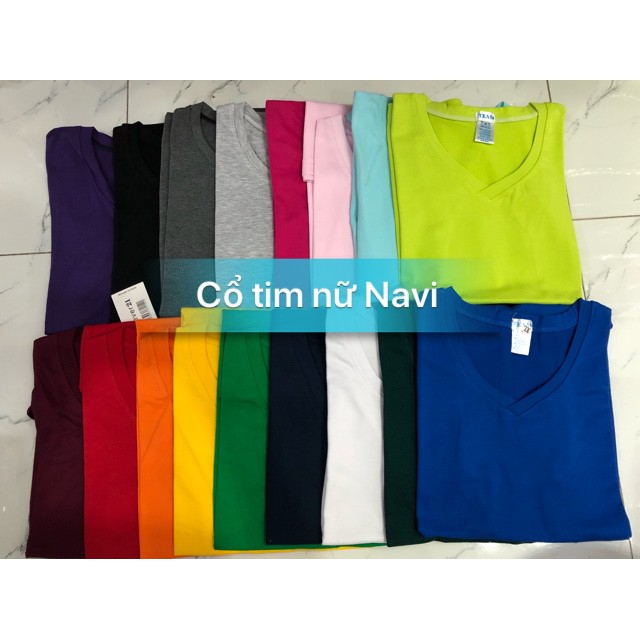 Áo thun body cổ tim nữ