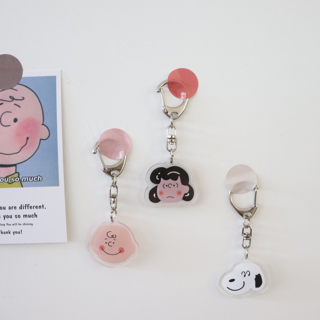 Móc khóa hình các nhân vật hoạt hình trong Snoopy