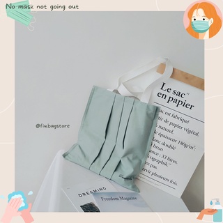 Túi Vải Túi Tote Mask Xanh Mint Fiu.bagstore
