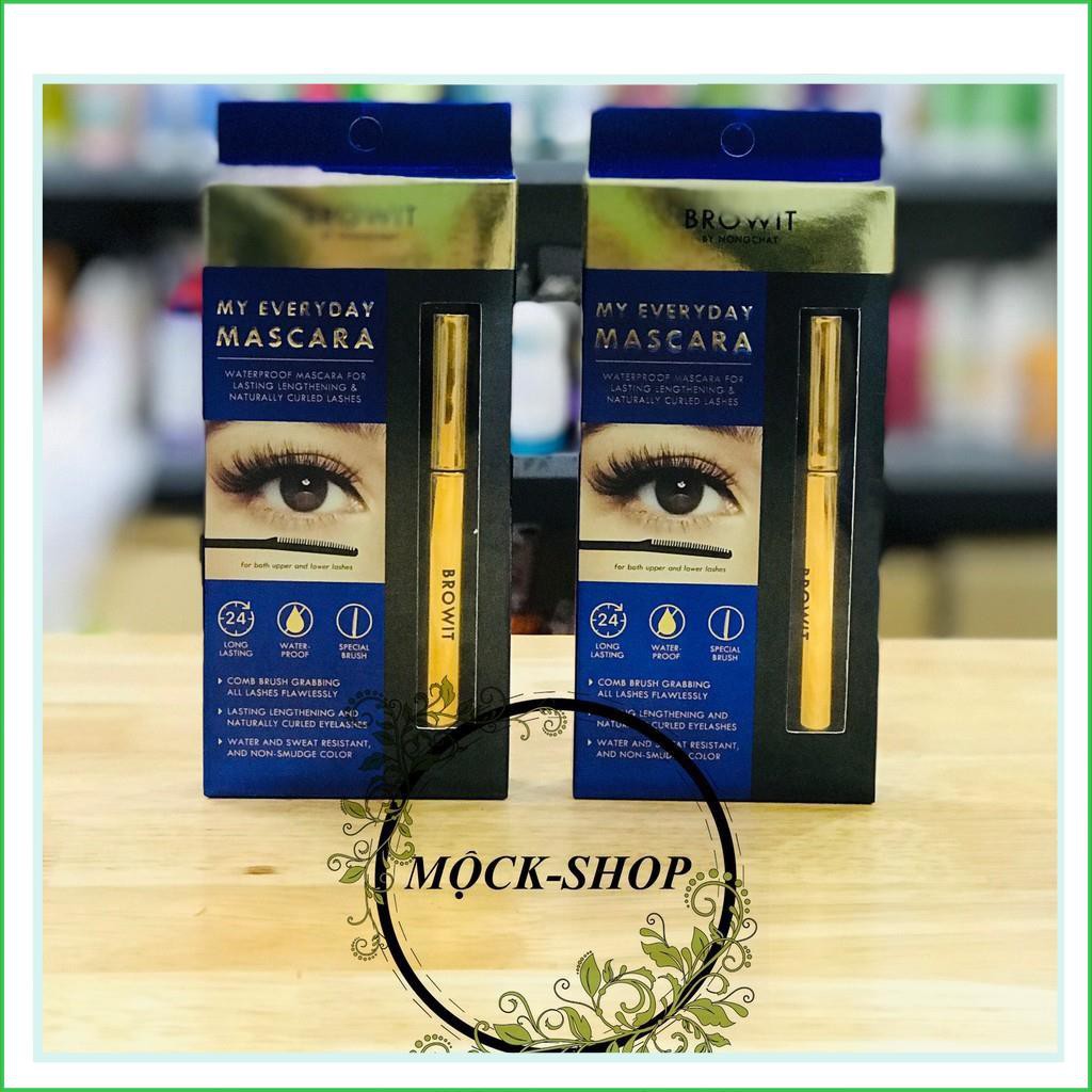 Mascara Browit Nongchat Thái Làm Dày Dài Mi Chuyên Dụng Cho Makeup