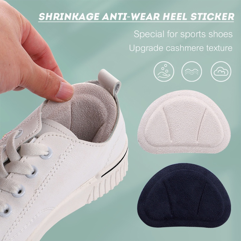 1 Cặp Miếng Dán Gót Chân Hình Vỏ Sò 3D Chống Trượt Mềm Mại Tiện Dụng