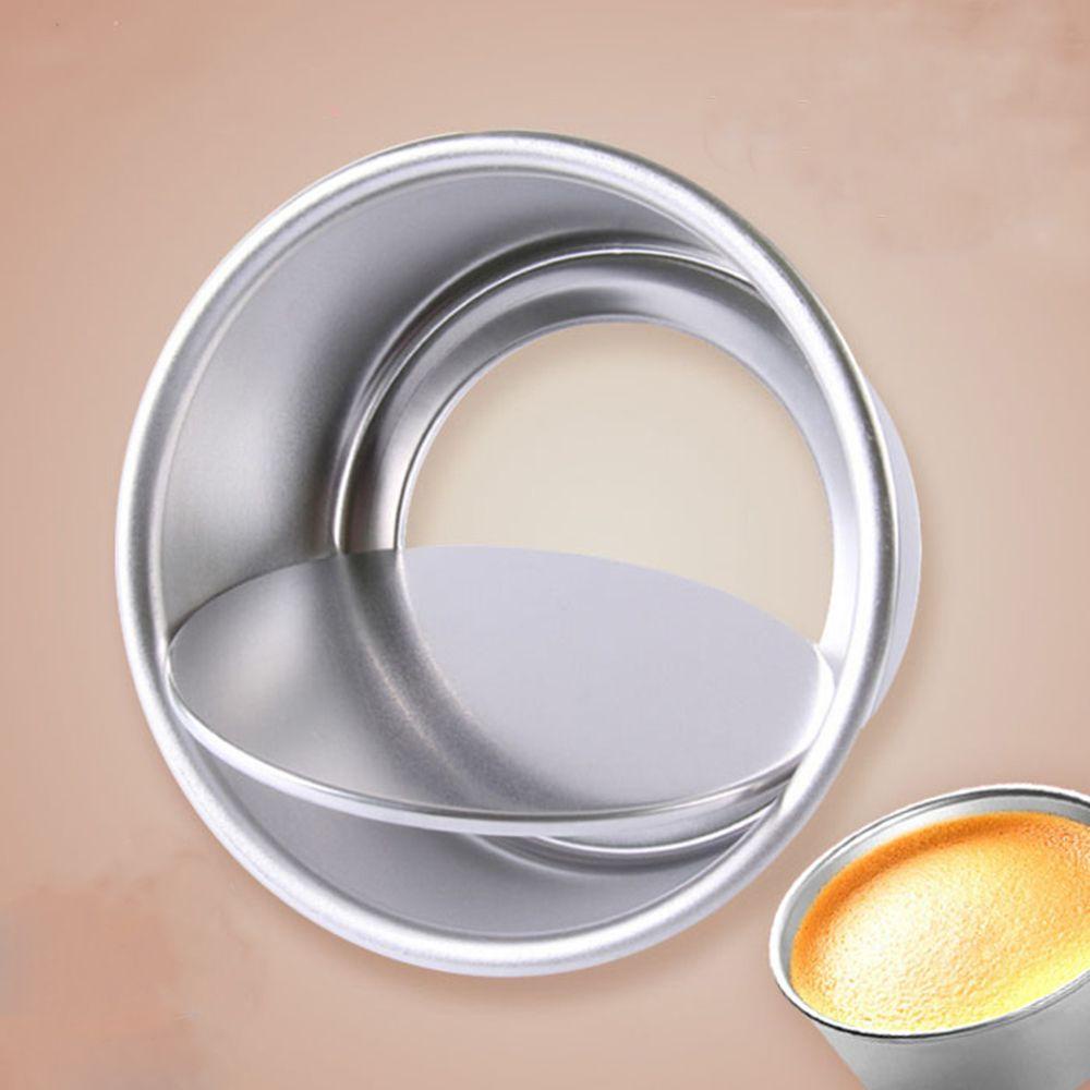 WTTLE Khuôn Làm Bánh Hình Tròn Bằng Hợp Kim Nhôm