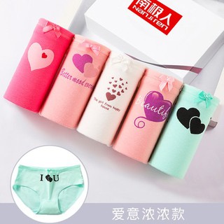[gom order] combo 8 quần chip cotton kháng khuẩn