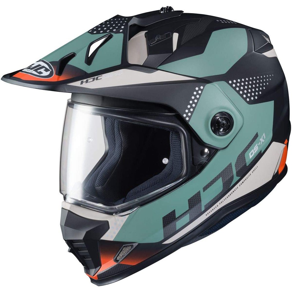 [BH 05 NĂM] Mũ bảo hiểm Full Face Dual Sport HJC DS-X1 tactic MC47SF Adventure - Mũ cào cào, chuyên Motor địa hình,phượt