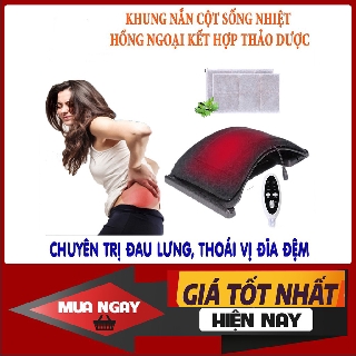 Khung Nắn Cột Sống Bằng Điện - Máy Nắn Cột Sống Nhiệt - Máy Kéo Giãn Cột Sống Lưng