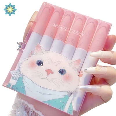 Bộ Son Kem Lì Mịn Mượt Như Nhung Không Dính Cốc Và Không Phai Màu