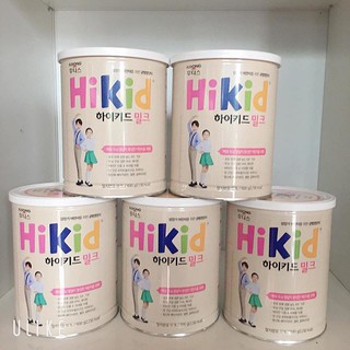 sữa bột hikid vani, socola, premium, dê 600g mẫu mới