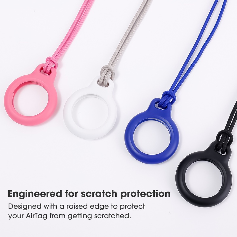 Vỏ Bảo Vệ Hộp Đựng Tai Nghe Apple Air Tag Bằng Nhựa Chống Rơi Chống Thất Lạc