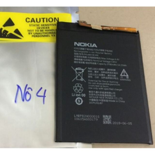 Pin điện thoại nokia 4/ HE-346 xịn zin bảo hành 6 tháng