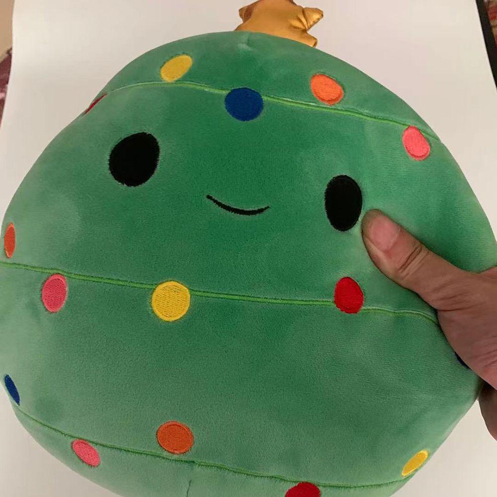 LAKAMIER Gối Nhồi Bông Hình Cây Thông Trang Trí Giáng Sinh