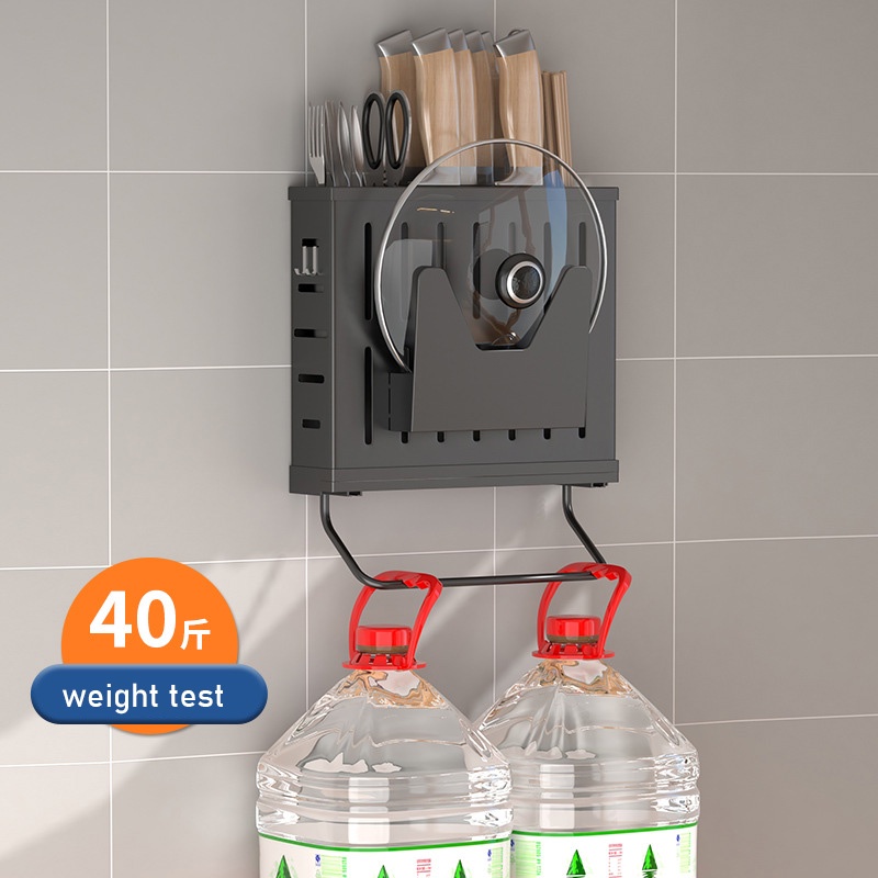 Kệ Để Dao Thớt Gắn Tường Đa Năng Tiện Dụng Cho Nhà Bếp