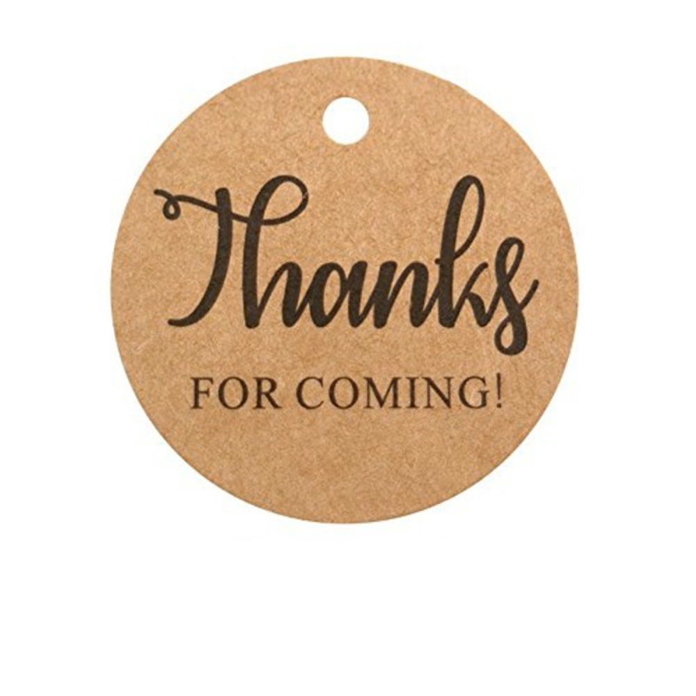 Set 100 thẻ giấy kèm dây 20m trang trí tiệc đám cưới