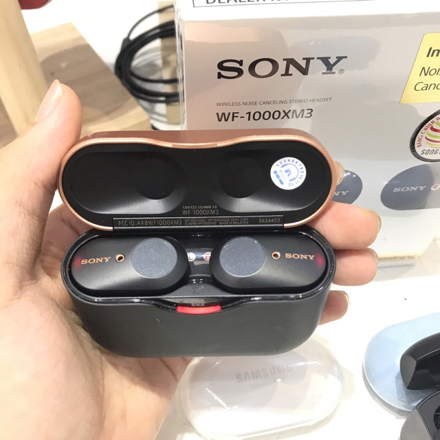 [Mã SKAMPUSHA8 giảm 8% đơn 300K] Tai nghe True Wireless Sony WF- 1000XM3 chính hãng ( Truewireless Sony wf-1000xm3 ) ( T