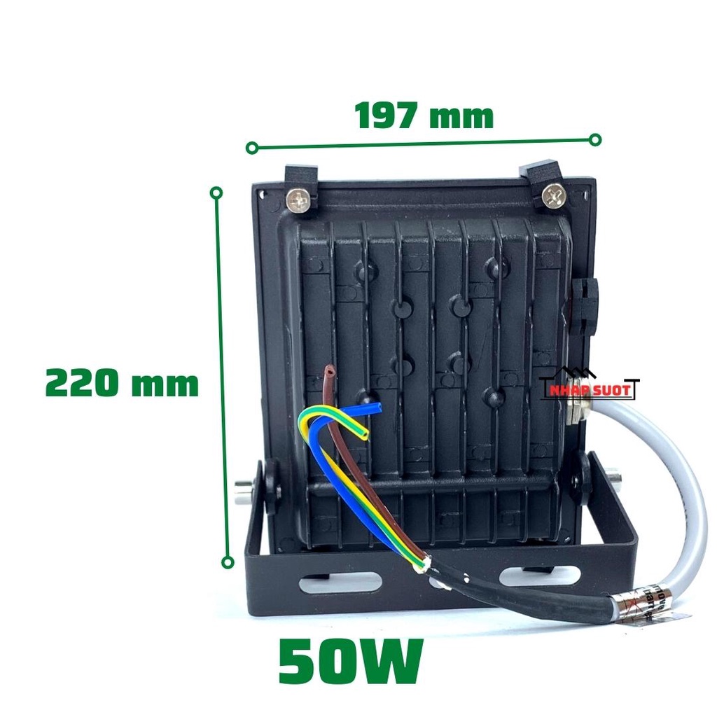 [Chính hãng] Đèn pha LED Rạng Đông chiếu hắt 20W, 30W, 50W có thể lắp ngoài trời chịu nước IP66 (CP06)