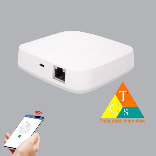 Bộ trung tâm gateway zigbee QCT nhà thông minh