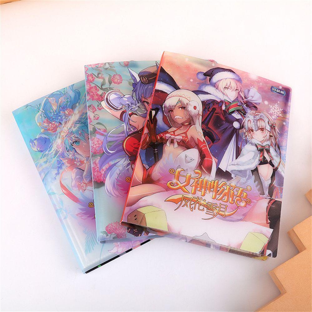 Sổ Album 80/160 Thẻ Hình Nhân Vật Hoạt Hình Anime Dùng Làm Quà Tặng Cho Bé