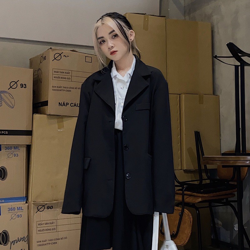 BLAZER BASIC (ĐEN -TRẮNG) | BigBuy360 - bigbuy360.vn