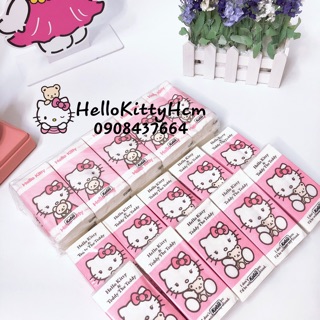 Khăn giấy bỏ túi Hello Kitty