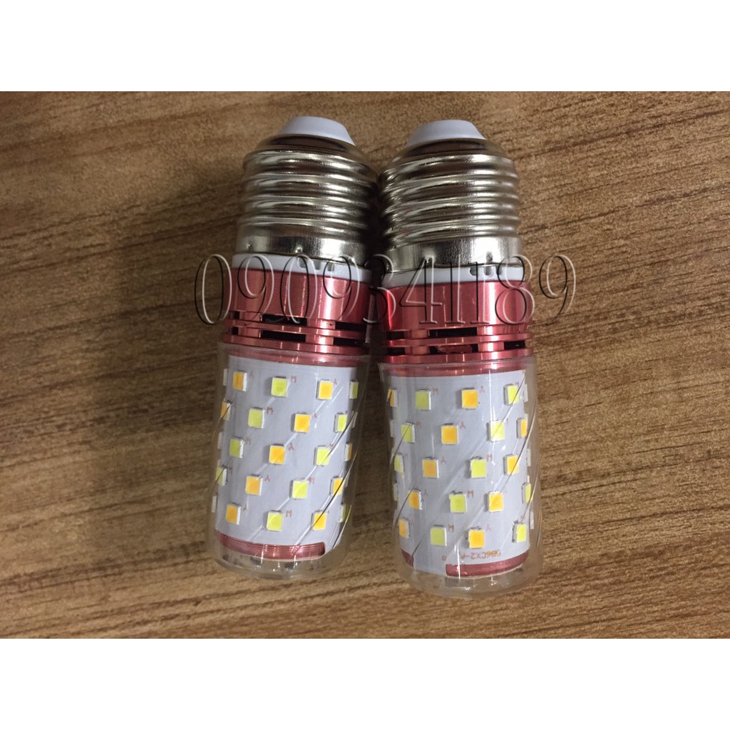 COMBO 2 Bóng led bắp 3 chế độ ánh sáng