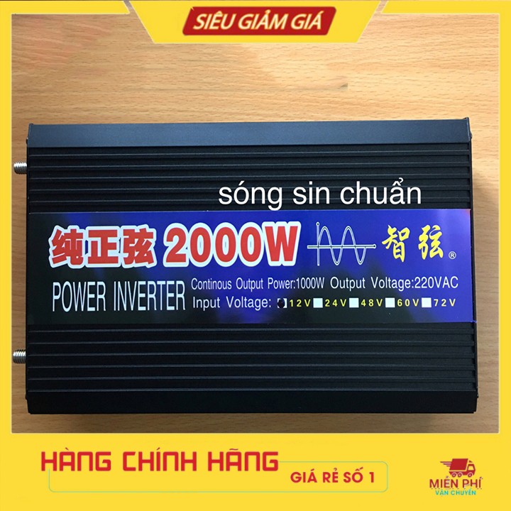 Bộ Kích Điện 2000W Sin Chuẩn