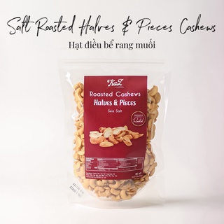 Hạt điều vỡ đôi rang muối kaz - 500g