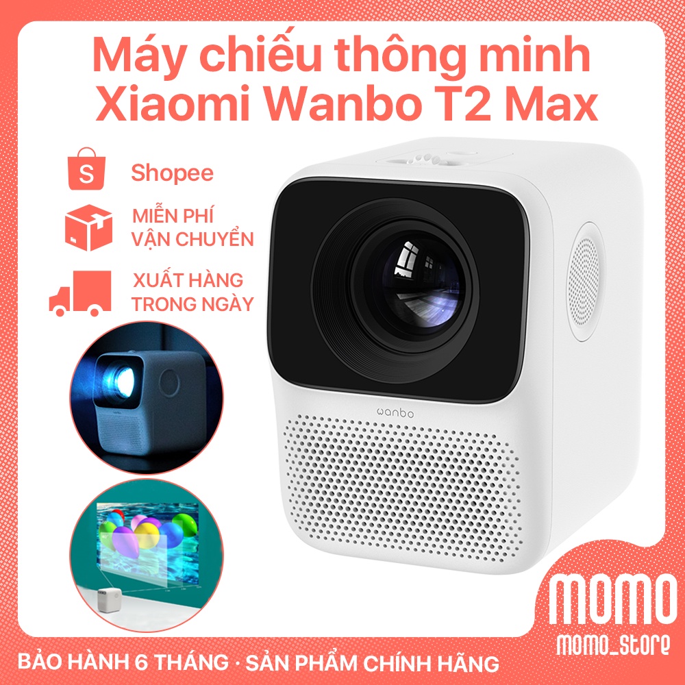 Máy chiếu thông minh Xiaomi WANBO T2 Max 1080P (bản có kết nối wifi)-hàng chính hãng