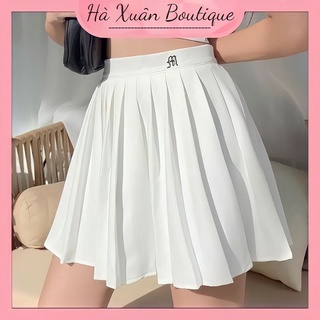 Chân Váy Xếp Ly❤️Chân Váy Xếp Ly Phong Cách Âu Mỹ❤️Màu Đen,Trắng