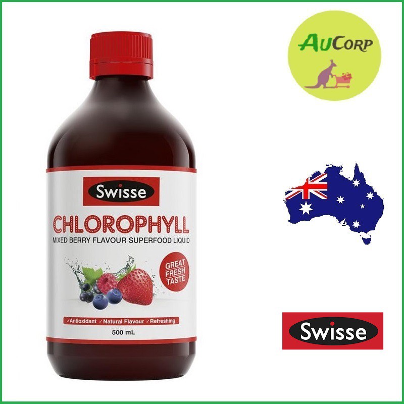 Nước Diệp Lục - Swisse Chlorophyll 500ml - Xuất xứ Úc