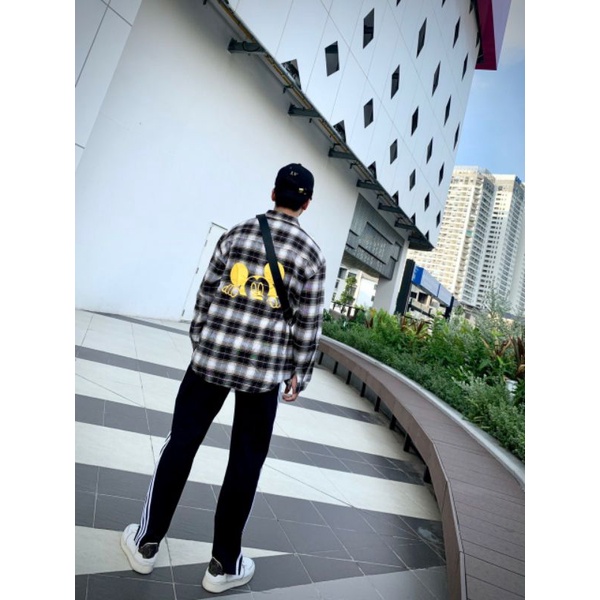 áo kẻ ca ro áo sơ mi nam phong cách hàn quốc cá tính unisex | BigBuy360 - bigbuy360.vn