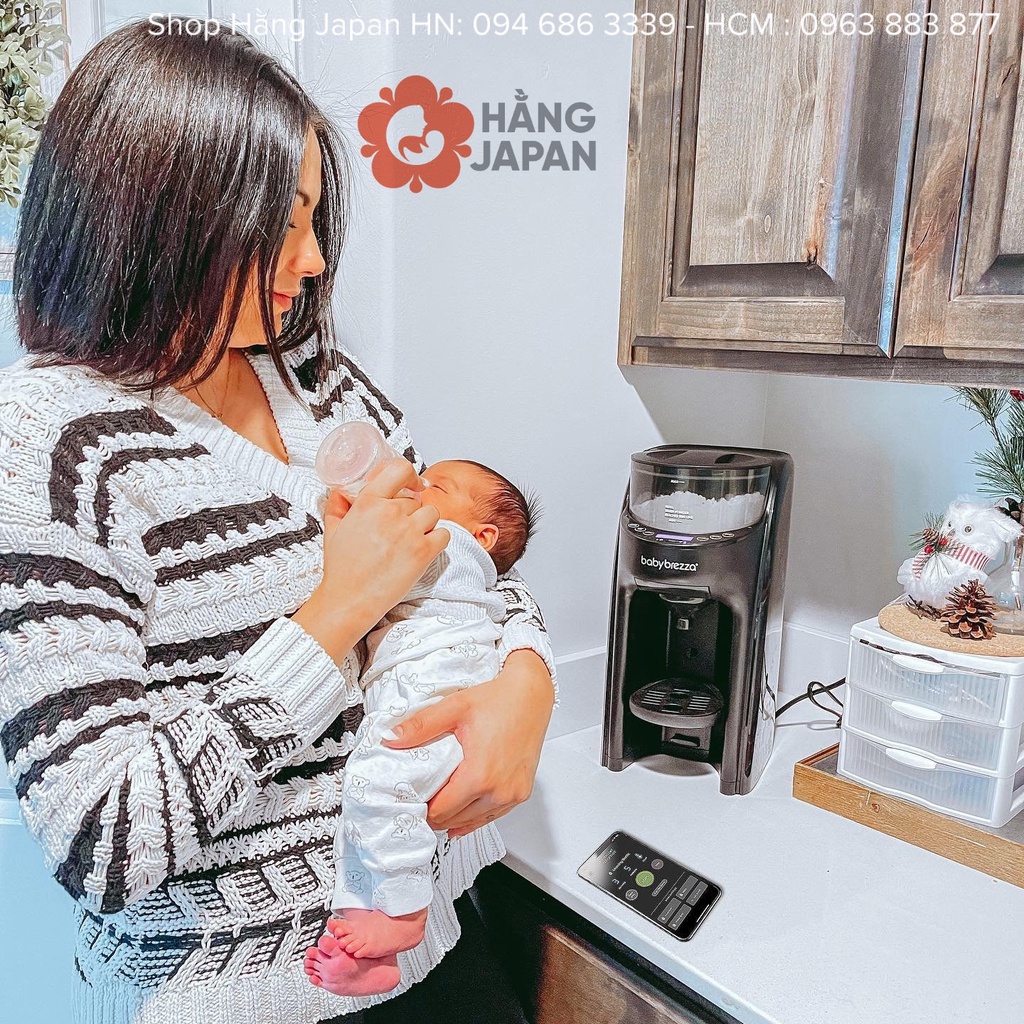 Máy pha sữa Baby Brezza Formula Pro Advanced cho bé máy pha sữa tự động hàng Mỹ - BH chính hãng hỗ trợ kĩ thuật trọn đời