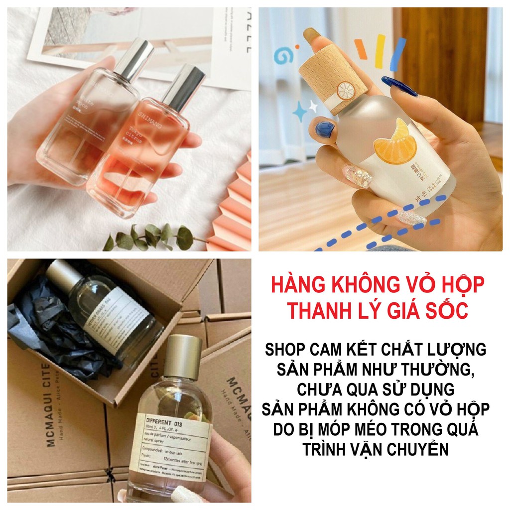 [Mã COS2405 giảm 8% đơn 300K] NƯỚC HOA LỖI VỎ THANH LÝ GIÁ SỐC