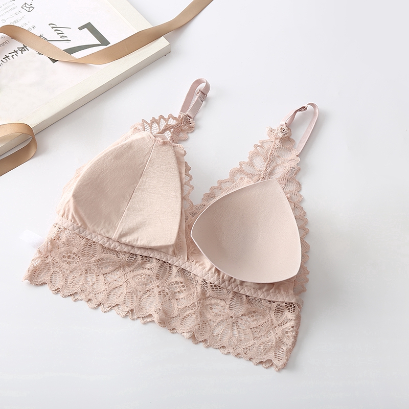 Áo lót ecmln nâng ngực phối ren quyến rũ dành cho nữ