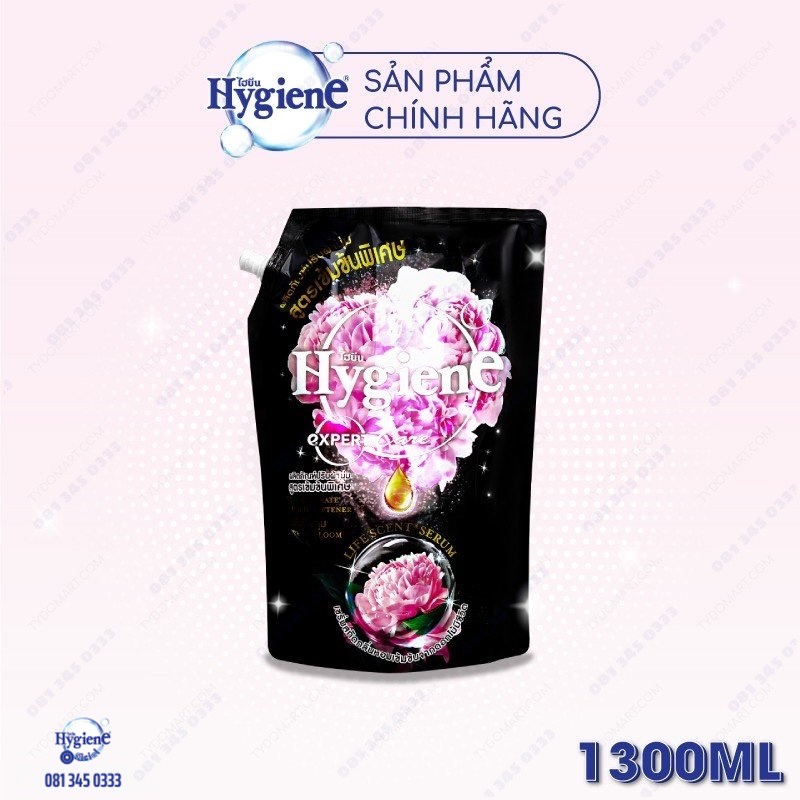 Nước Xả Vải Hygiene Thái Lan 1150ml EXPER CARE Đậm Đặc Gói Lớn Hương Hoa Tự Nhiên.