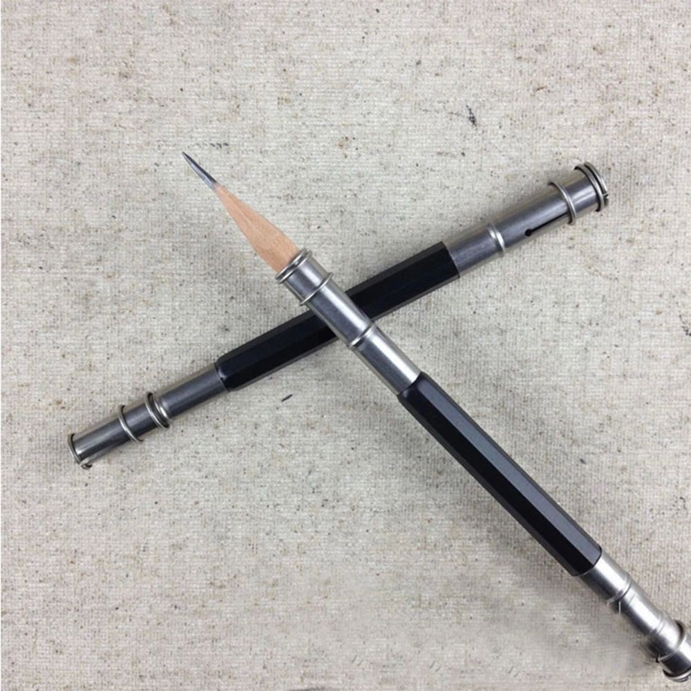 Giá Đỡ Bút Chì 2 Ngăn Tiện Dụng Cho Văn Phòng