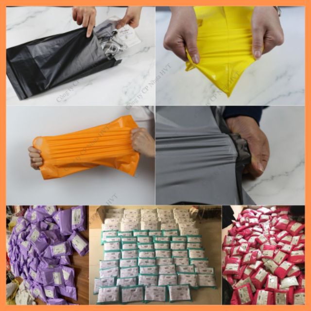 Túi nilon gói hàng niêm phong tự dính size 25x35