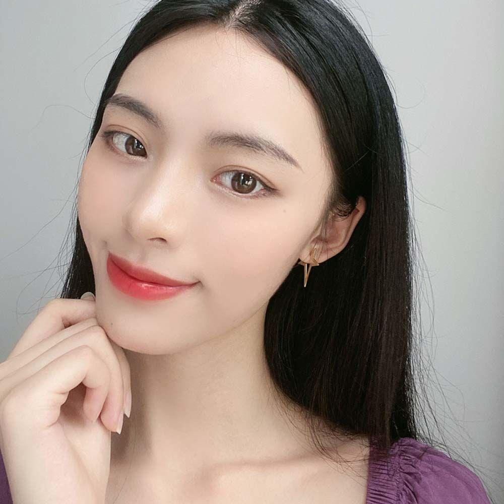 Khuyên Tai Lủng Lẳng Bằng Thép Không Gỉ Phong Cách Hiphop Thời Trang Cho Nữ