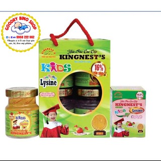 Combo 2 lốc yến sào Kingnest- Kid (Tặng 2 lọ) date:2023