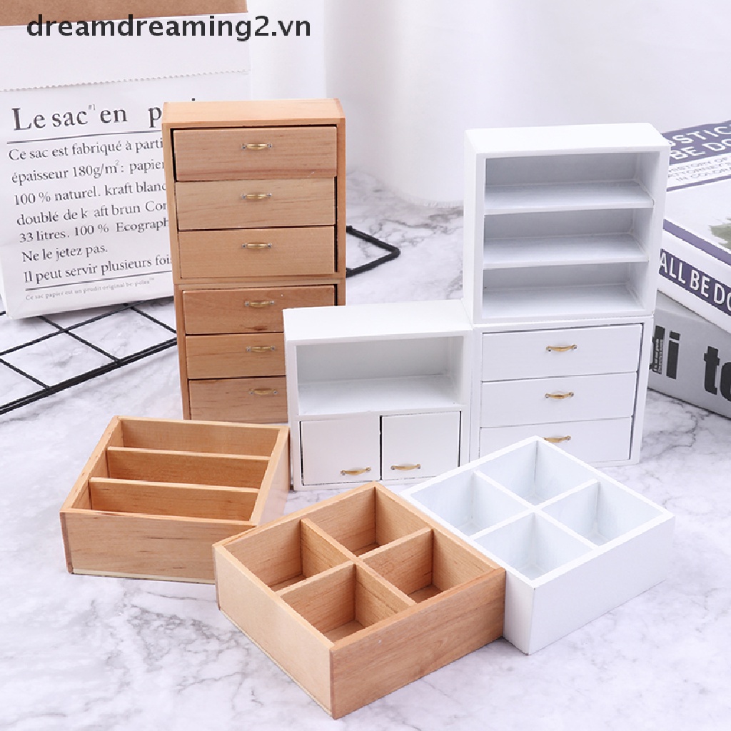 Tủ Nội Thất Phòng Khách Với 4 Phần 1 / 12 DIY Trang Trí Nhà Búp Bê