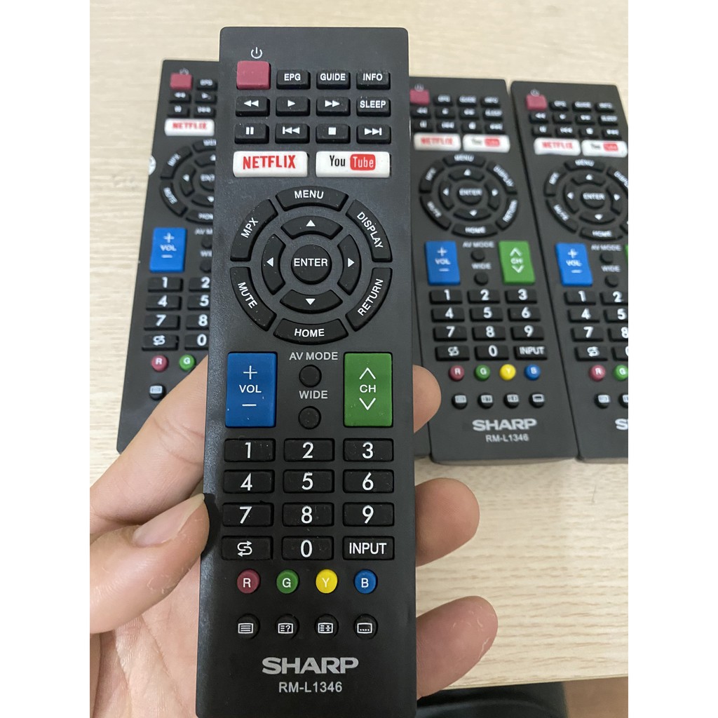 Remote/điều khiển SMART TV SHARP 1346