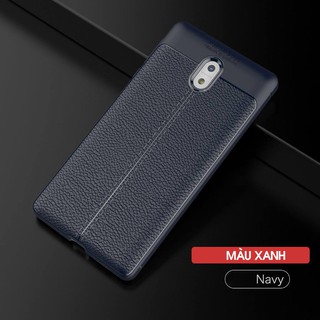 Ốp chống sốc vân da cho Nokia 3
