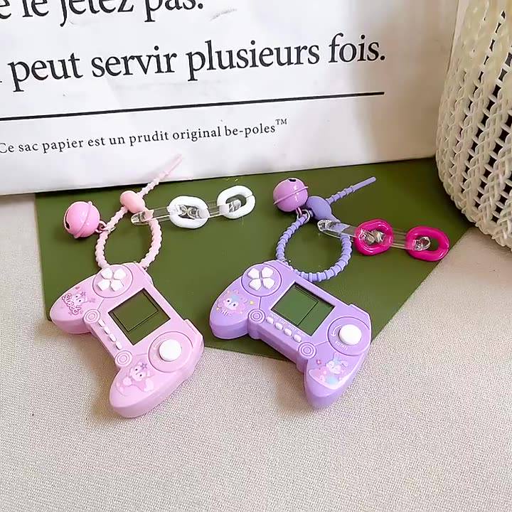 Móc Khóa Gắn Máy Chơi Game Tetris Mini Dễ Thương