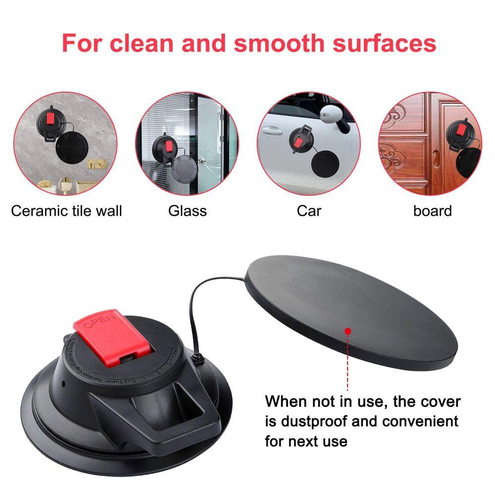 Móc Treo Lều Cắm Trại / Leo Núi / Xe Hơi Thiết Kế Cốc Hút Chân Không Siêu Bền Tiện Dụng