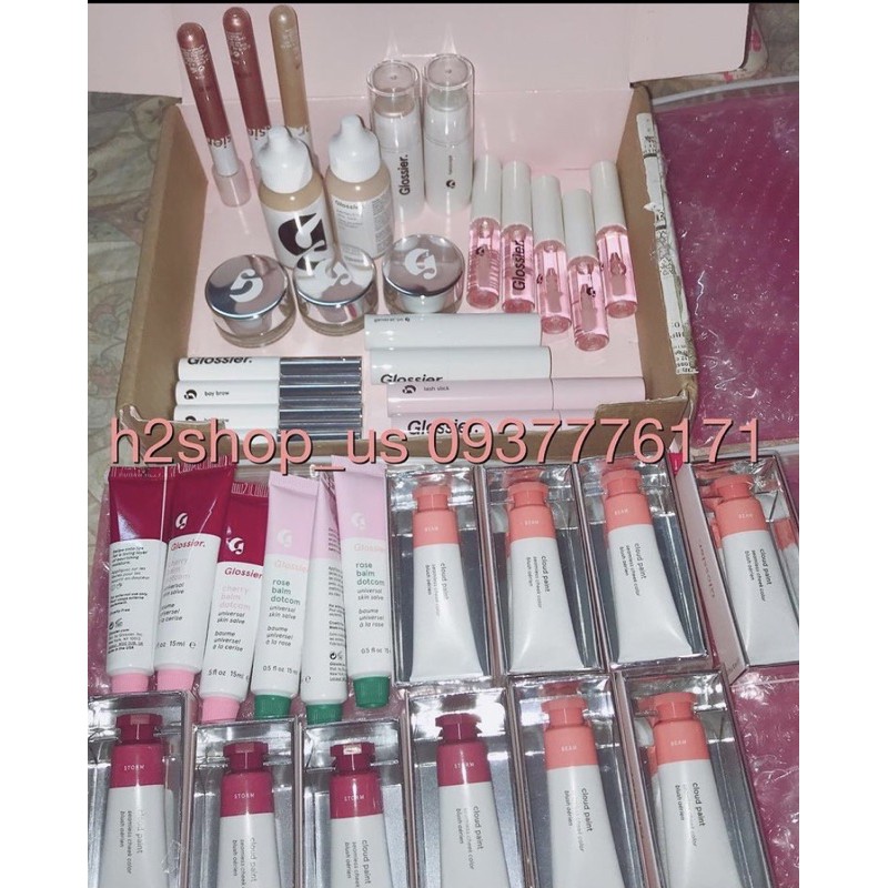 Gom order má hồng Glossier siêu xinh siêu tự nhiên