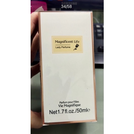 MINISO CHAMPAGNE LIFE LADY:Nước hoa mùi hấp dẫn,giữ hương thơm cực lâu,lọ 50ml